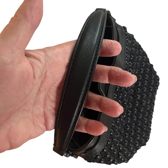 Tory Burch Willa Beaded Crochet Mini Bucket Bag - Picture 5 of 8